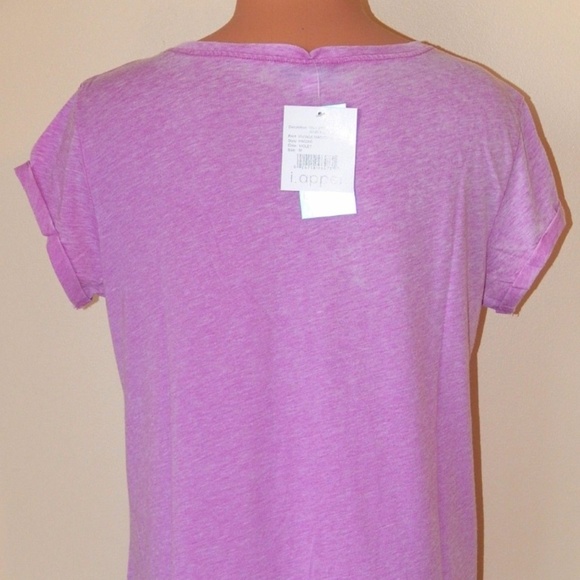 i. appel Vintage Washed Jersey Short Sleeve Tee NWT - Picture 3 of 4
